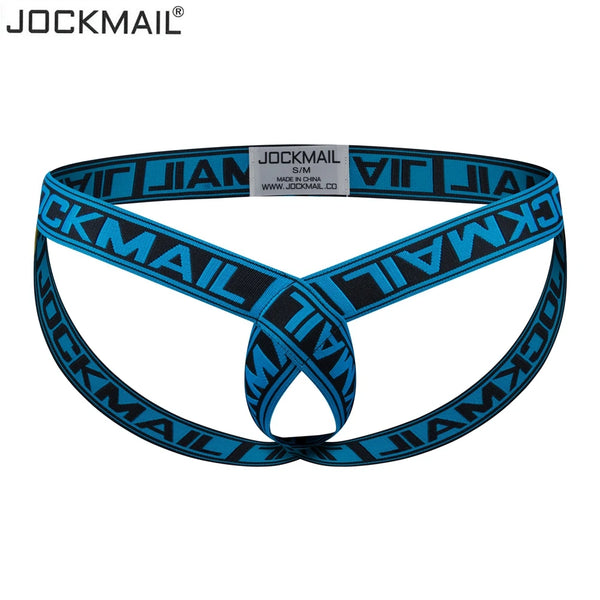 JOCKMAIL Cockstraps Men's Underwear Sexy Briefs Thong Jockstrap Pouch Cuecas Man Panties Thongs Underpants Gay Slip Homme Srting