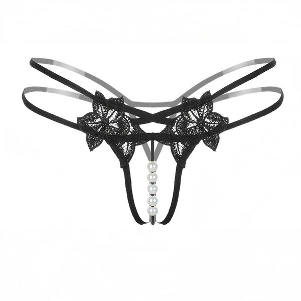 Intima Secret Tanga Aberta com Contas