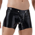 Boxer Aberto em Couro Patentel Intima Secret