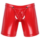 Boxer Aberto em Couro Patentel Intima Secret