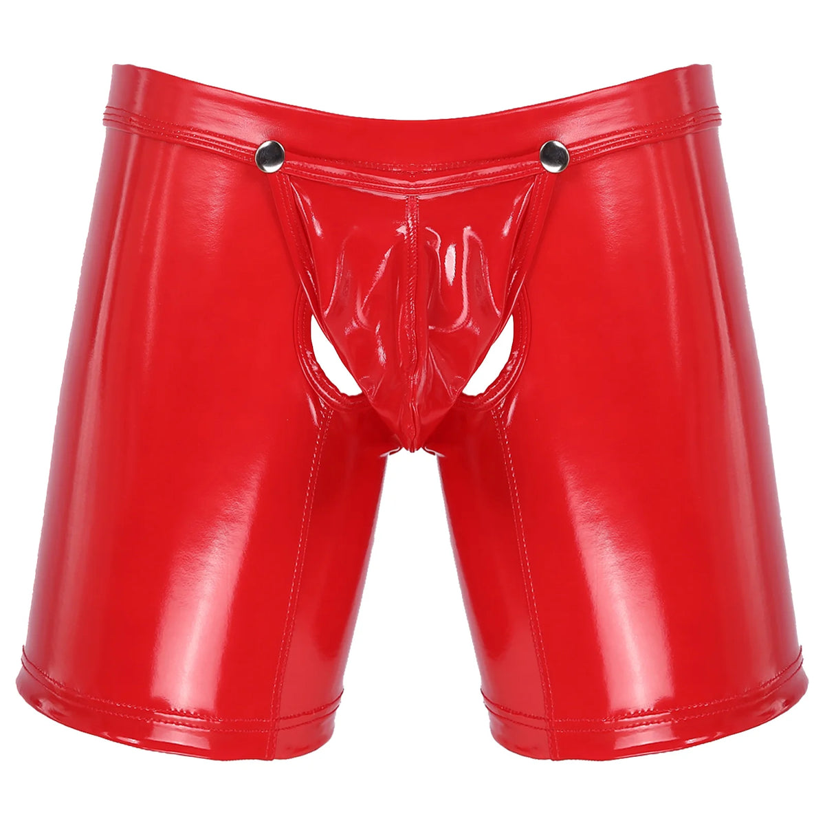 Boxer Aberto em Couro Patentel Intima Secret