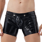 Boxer Aberto em Couro Patentel Intima Secret
