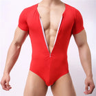 Slim Fitness Mens Jockstrap Bodysuit Body Shaper Bodybuilding Jumpsuit Romper Corset For Man Modal Boxer Slimming Underwear