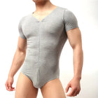 Slim Fitness Mens Jockstrap Bodysuit Body Shaper Bodybuilding Jumpsuit Romper Corset For Man Modal Boxer Slimming Underwear
