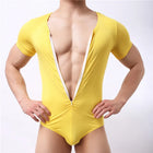 Slim Fitness Mens Jockstrap Bodysuit Body Shaper Bodybuilding Jumpsuit Romper Corset For Man Modal Boxer Slimming Underwear