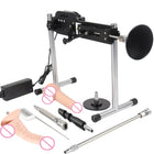 Men and women sex machine with sex toys for women and men - Automatically retractable dildos for men and women Pump gun sex toys