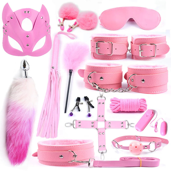 Kit de Bondage BDSM com Acessórios Intima Secret