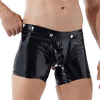 Boxer Aberto em Couro Patentel Intima Secret