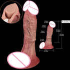 SXXY 18+ Men Women Sex Pleasure Squirt Dildo Skin Texture Double Layer Ejaculating Butt Plug анальная пробка Vagina Anus Dilator