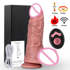 Big Dick Realistic Dildo Telescopic Vibrator Artificial
