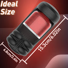 Masturbador Masculino Elétrico em Silicone Médico — Design Compacto