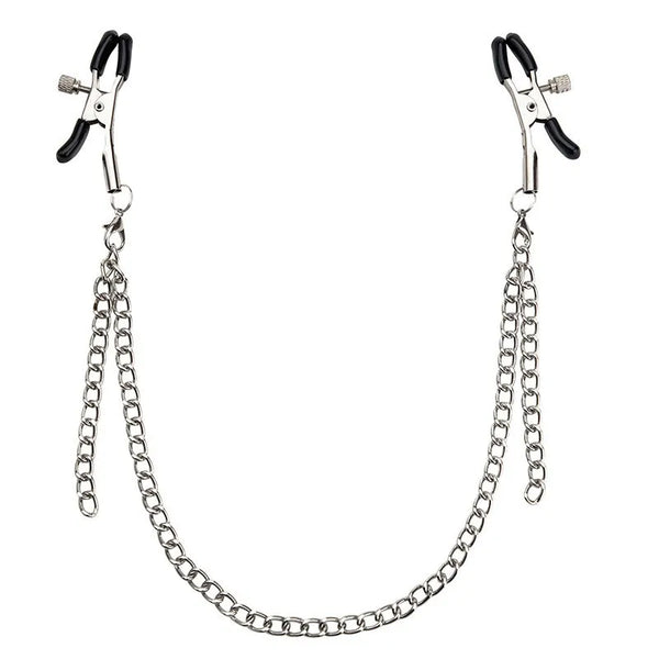Metal Chain Nipple Milk Clips Breast Massage Clamps Adult Fetish Flirting TeasingErotic Gadgets Bdsm Slave Sex Toys For Couples