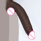 Dildo Realista de 30 cm em Silicone Líquido com Dupla Camada e Ventosa