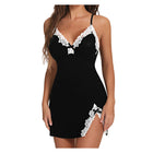 Camisola Babydoll de Renda Decote V Intima Secret