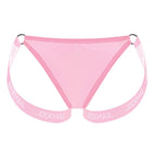 Mens Slip Bikini Jockstrap Mens Panties Ice Silk Underwear Sissy Sexy Panties Thongs Leg Strap Lingerie Male Jockstrap T-back