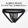 Jock Strap Underwear Men Thong Sexy Man Mesh G String Anal Jockstrap Erotic Panties Backless Lingerie G-String Homme Underpants