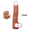 Dildo Realista em Silicone de Dupla Camada — 27 cm
