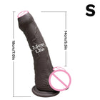 Big Dildos Super Large Penis Sex Toy For Women Foreskin glans penis Anal Ultra simulated medical silicone Flesh brown Adults 18