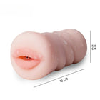 Masturbador Masculino Realista Compacto em Silicone