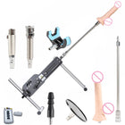 Men and women sex machine with sex toys for women and men - Automatically retractable dildos for men and women Pump gun sex toys