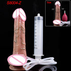 SXXY 18+ Men Women Sex Pleasure Squirt Dildo Skin Texture Double Layer Ejaculating Butt Plug анальная пробка Vagina Anus Dilator