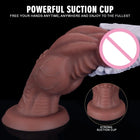 Dildo de Silicone para Dilatação com Design Anatómico