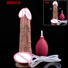 SXXY 18+ Men Women Sex Pleasure Squirt Dildo Skin Texture Double Layer Ejaculating Butt Plug анальная пробка Vagina Anus Dilator