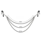 Metal Chain Nipple Milk Clips Breast Massage Clamps Adult Fetish Flirting TeasingErotic Gadgets Bdsm Slave Sex Toys For Couples
