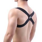 Coleira Arnés Corporal Costas Vazadas Masculino Intima Secret