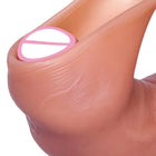 Big Dildos Super Large Penis Sex Toy For Women Foreskin glans penis Anal Ultra simulated medical silicone Flesh brown Adults 18