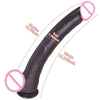 Dildo Realista Longo em Silicone de Dupla Camada com Ventosa