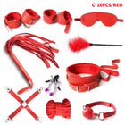 Kit de Brinquedos Eróticos e Bondage Intima Secret