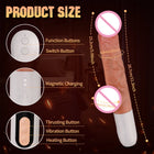 Sex Machine Thrusting Big Dildo Vibrator Vaginal G Spot Automatic Up Down Massager Retractable Pussy Adults Sex Toys for Women