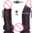 Big Dildo XXL Diameter Massive Density Silicone Giant Anal Dildo Huge Butt Plug Adult Sex Toys for Advanced Players Sex Toys Men