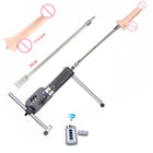 Men and women sex machine with sex toys for women and men - Automatically retractable dildos for men and women Pump gun sex toys