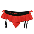 Jockstrap Skirt for Men Sexy G-String Garter Belt Pouch Underwear Crossdressing Sissy Low Rise T-Back Thong Gays Erotic Lingerie