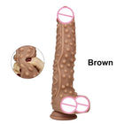 Dildo Realista em Silicone de Dupla Camada — 27 cm
