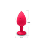 4pcs Soft Silicone Anal Plug Mini Erotic Bullet Vibrator Butt Plug Sex Toy for Men Women Gay Couples Anal Prostate Stimulator
