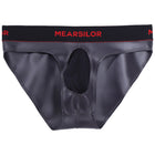 Cueca Briefs Masculina em Couro PU Fosco