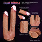 Dildo Duplo Flexível em Silicone — Design de Dupla Extremidade