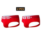 2 PCS BS Sexy Men Underwear Jockstrap Gay Penis Pouch Wonderjock Mens Bikini Underwear Gay Jockstrap Tanga Thongs Men Jockstrap