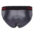 Cueca Briefs Masculina em Couro PU Fosco