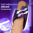 Estimulador Masculino com Vibração e Controlo por APP — Silicone Médico