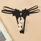 Intima Secret Tanga Aberta com Contas