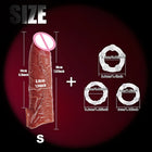 Capa Extensora de Silicone para Falo