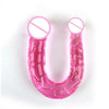 Dildo Duplo em Silicone Médico com Design em U