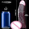 Diameter Massive XXL Dildo with Flared Big Head Dual Density Silicone Giant Anal Dildo Huge Butt Plug Adult Sex Toys for Advance