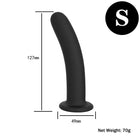 Strap-On Dildo Set with Adjustable Harness, 3 Pink Silicone Dildos in Different Sizes, Comfortable and Flexible