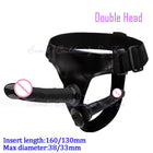 Soft Lesbian Strapon Harness Double Dildo Silicone Strap on Cock Realistic Penis Adult Sex Toys for Woman Intimate Products