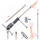 Men and women sex machine with sex toys for women and men - Automatically retractable dildos for men and women Pump gun sex toys